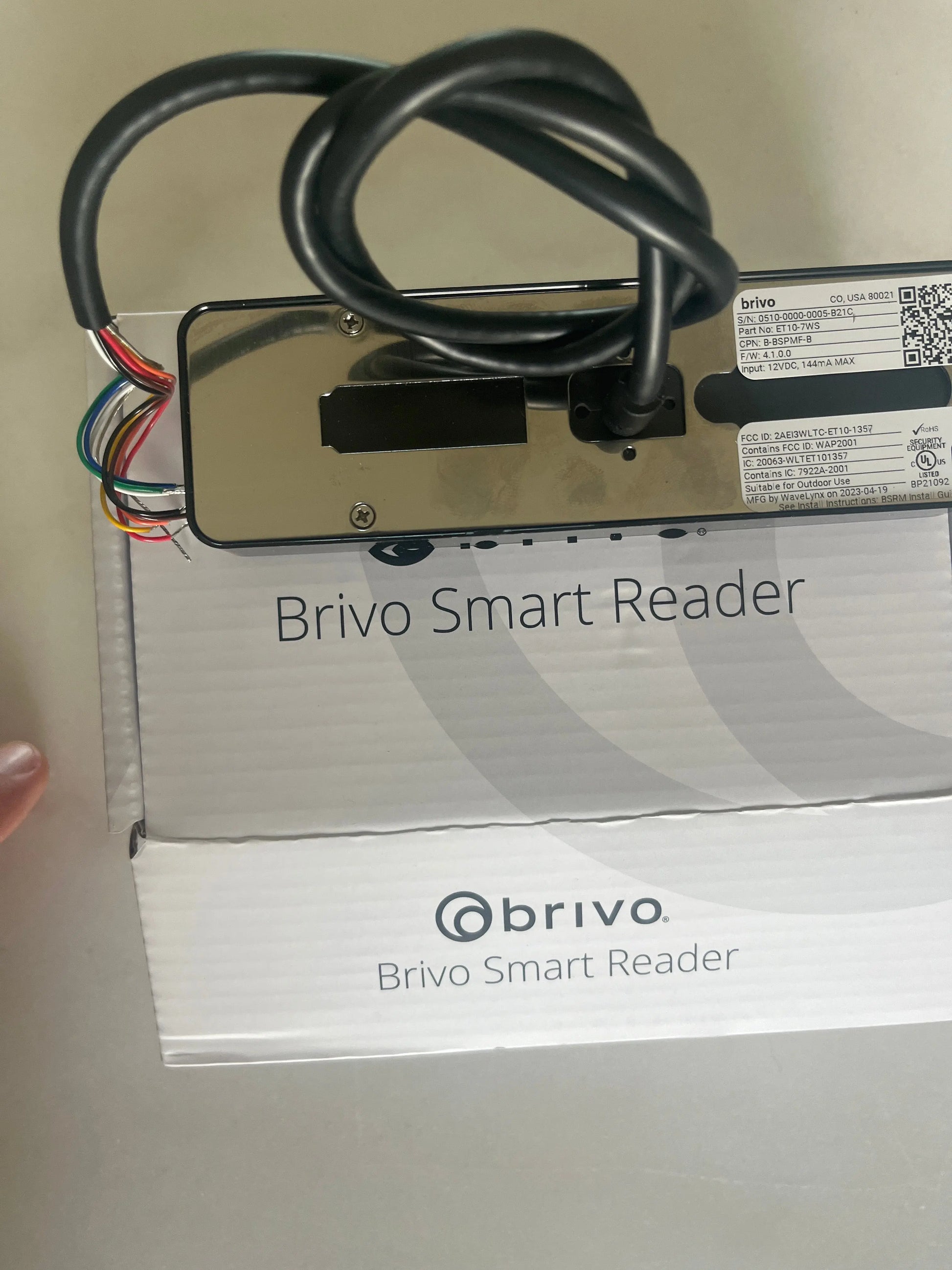 Brivo B-BSPMF-B tri-technology reader Brivo