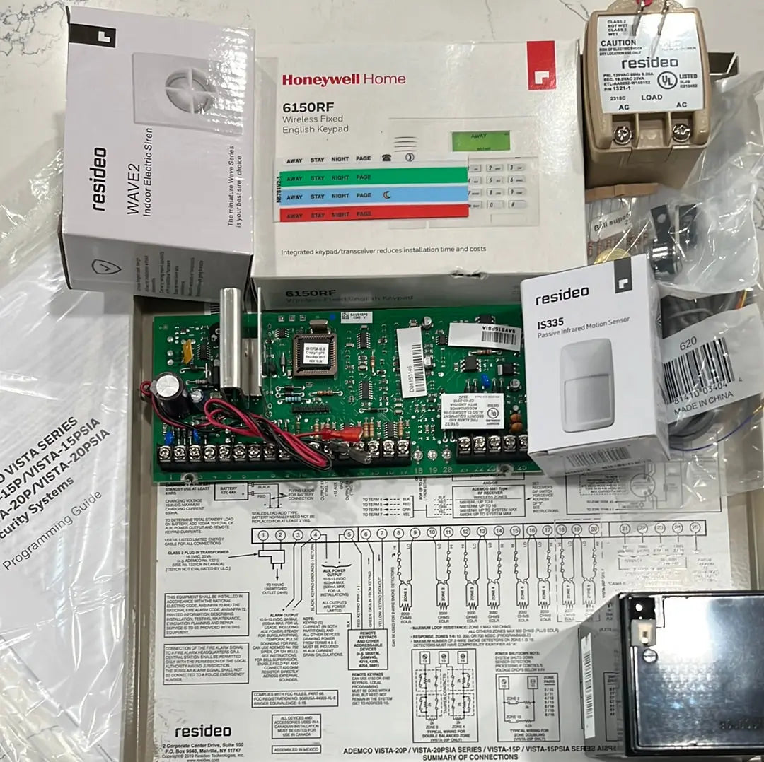 Honeywell ADEMCO VISTA-15PSIA Security System Kit resideo